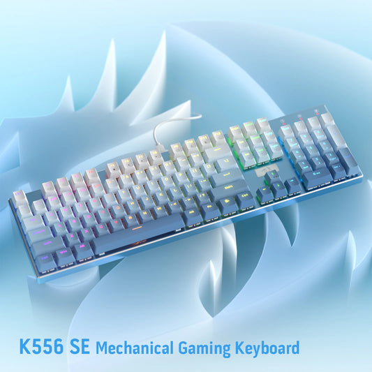 Redragon K556 SE RGB Mechanical Gaming Keyboard, Aluminum Frame