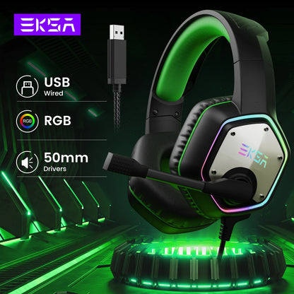 Ekza E1000 RGB 7.1 Surround Sound Gaming Headset