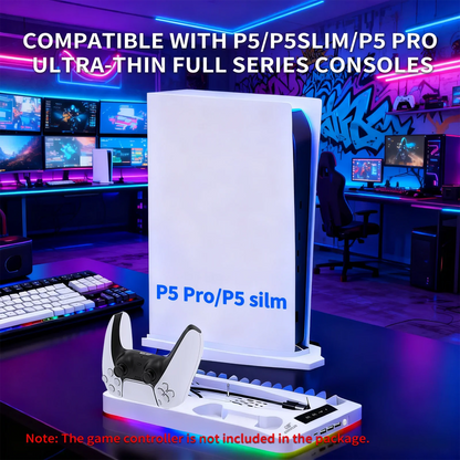 PS5, RGB, Cooling, Charging