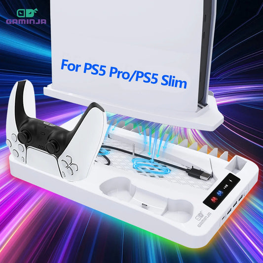 PS5, RGB, Cooling, Charging