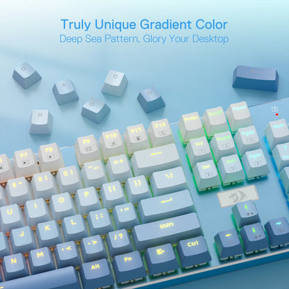Redragon K556 SE RGB Mechanical Gaming Keyboard, Aluminum Frame